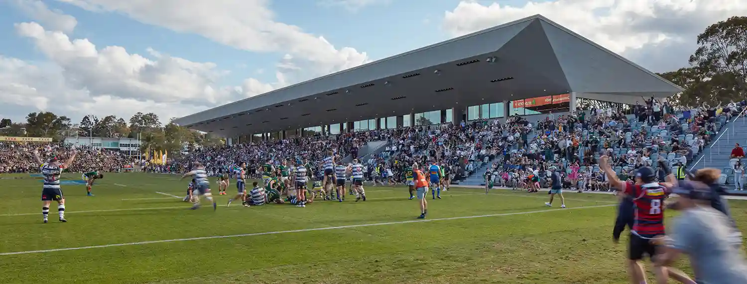 Ballymore upgraded with game on field