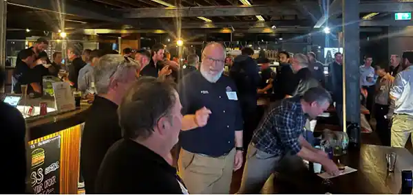 BuildingPoint customers at Brewtide Brewery