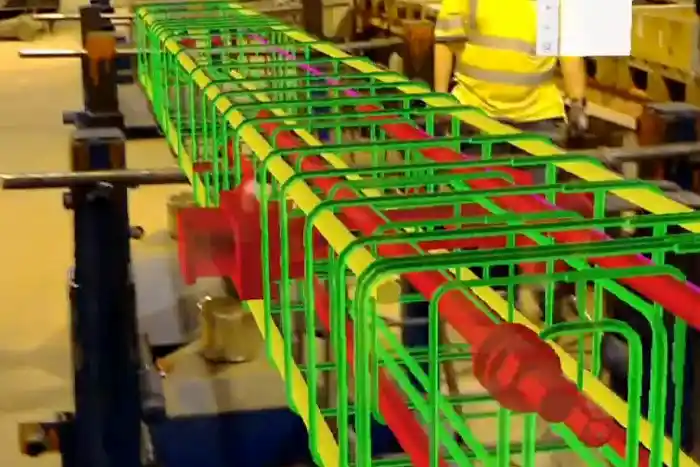 Trimble Connect MR Fabrication Sequencing