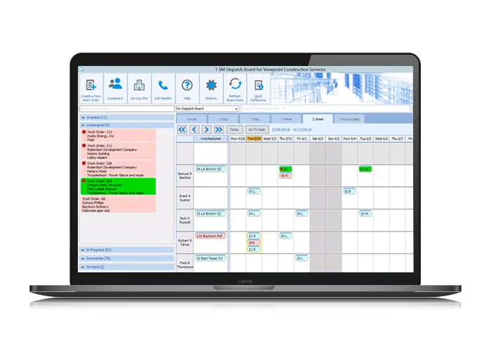 Vista service management
