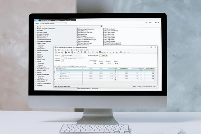 Vista PR management on desktop