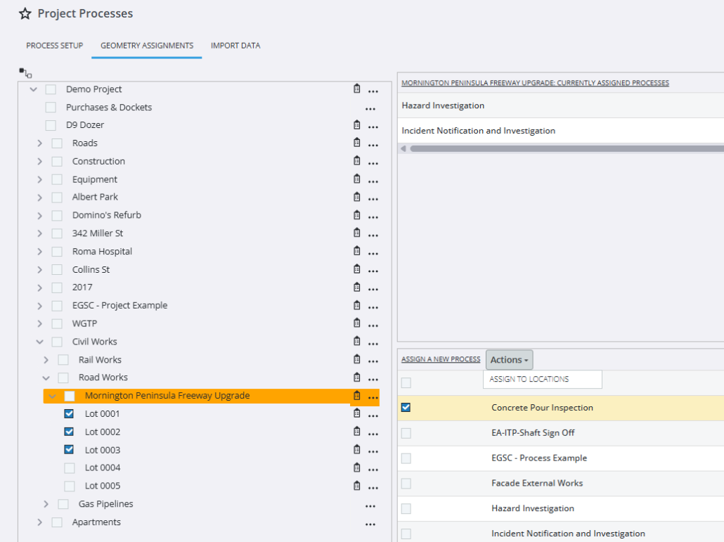 Vista PR management on desktop