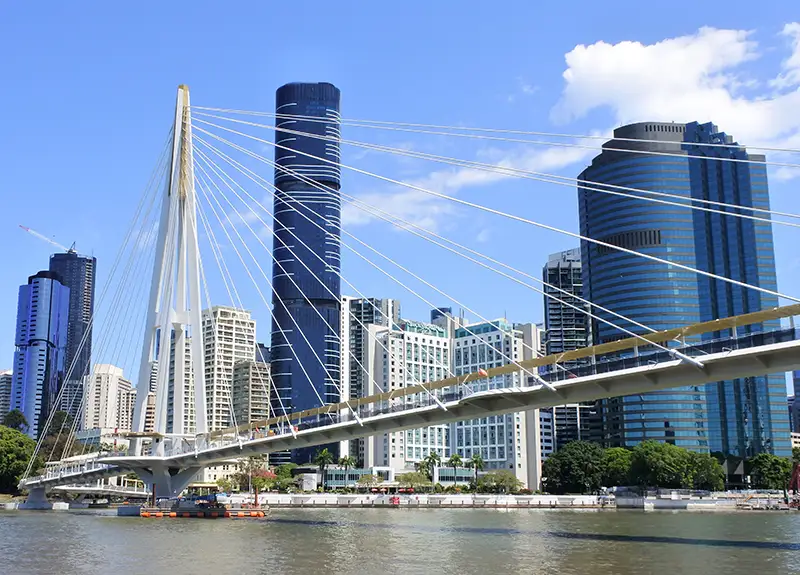 Kangaroo Point Green Bridge Steelcad
