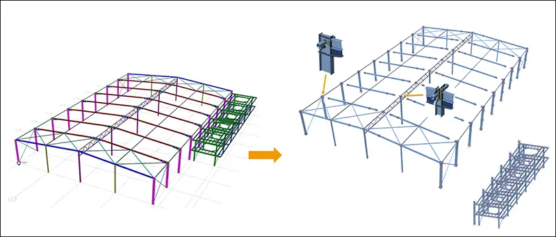 IDEA StatiCa Steel Connection Workflow Design