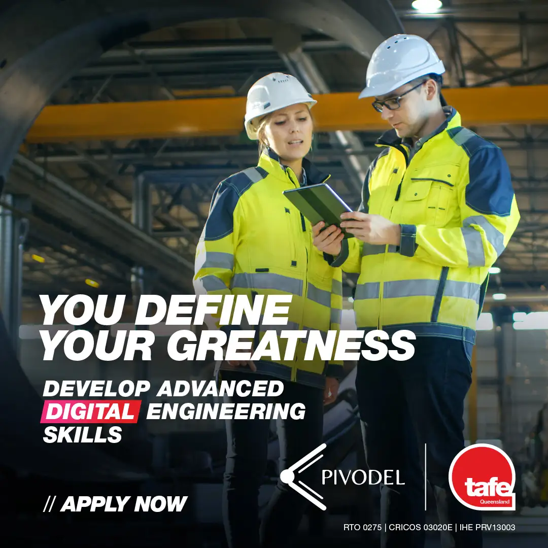 Advanced Diploma of Digital Engineering, Pivodel and TAFE Queensland