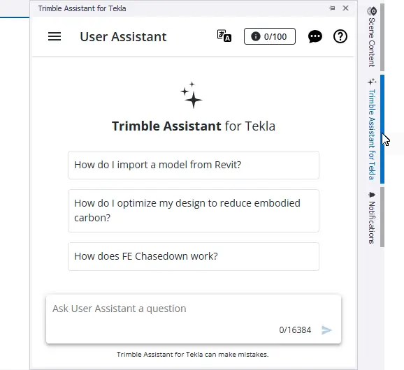 Trimble assistant for Tekla Trimble assistant for Tekla